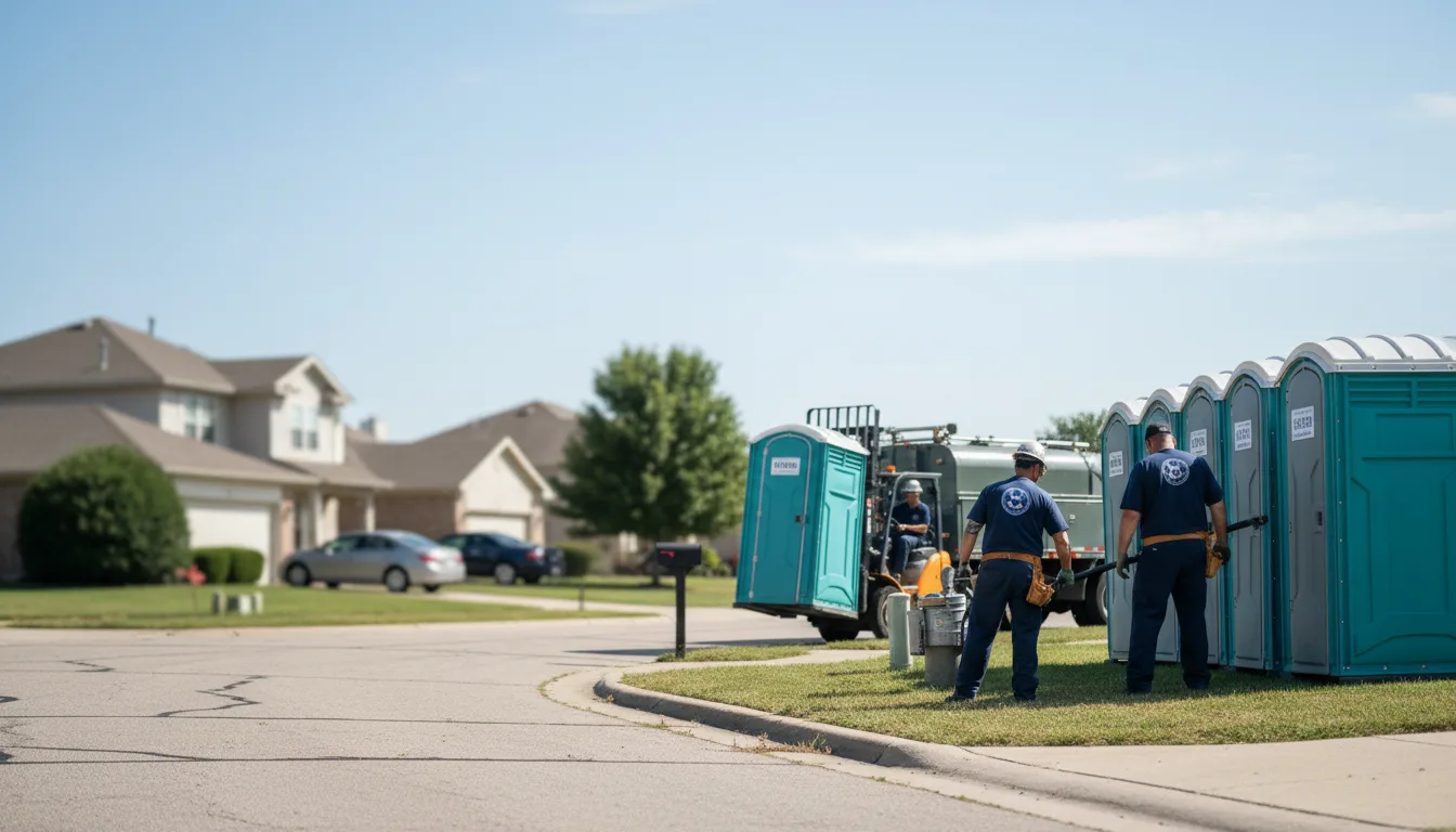 Porta Potty Rental in Gonzales, TX near me